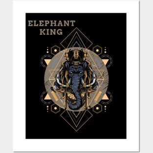 Elephant King Posters and Art